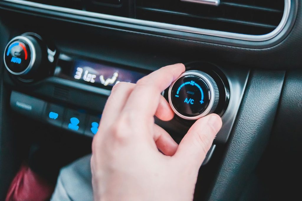car heater blowing cold air - climate controls