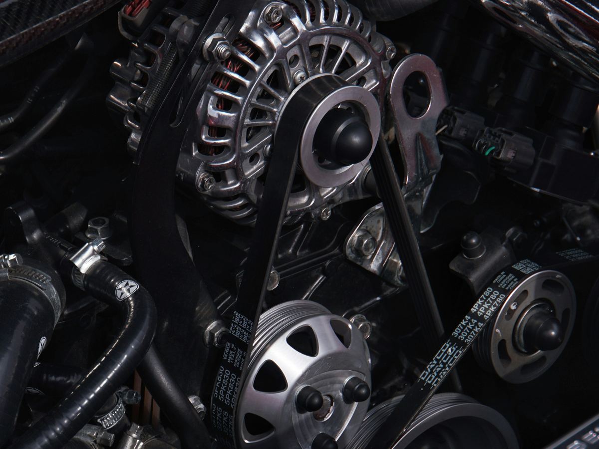squealing noise when accelerating - serpentine belt and pulleys